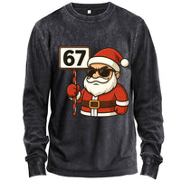 67 Santa Christmas Long Sleeve Shirt
