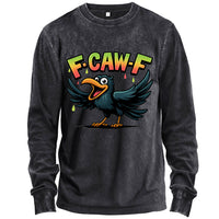F-CAW-F Crow Christmas Long Sleeve Shirt