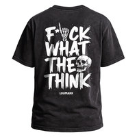 F*ck What They Think Skeleton Skull Tee