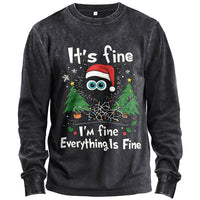 Everything Is Fine Long-Sleeve T-Shirt