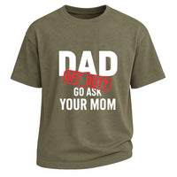Dad Off Duty Funny Tee