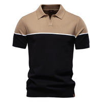 Kurzärmelige Strick-Poloshirts für Herren